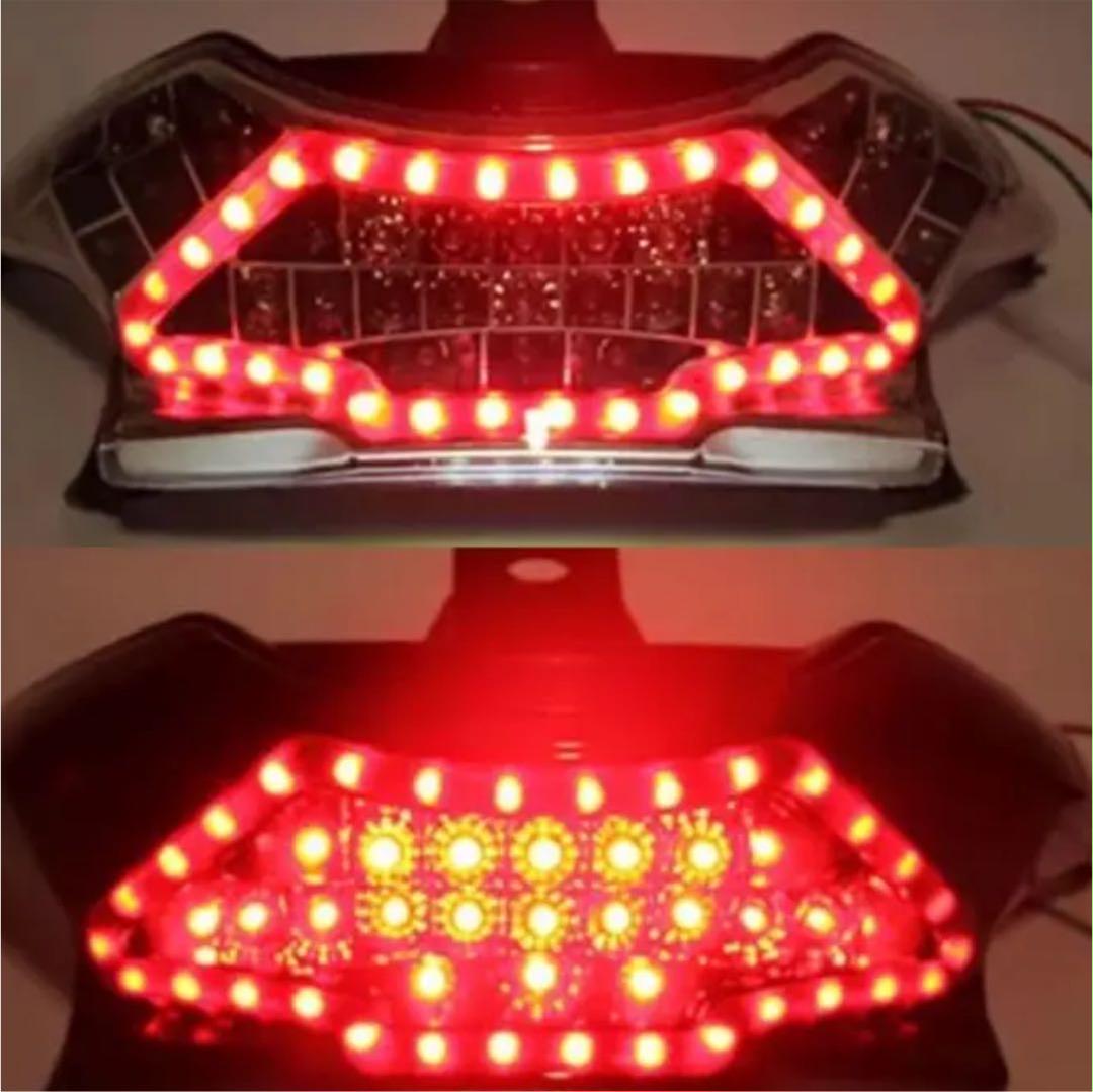 スズキ クリアレンズ LEDウインカー&テールランプ Qj3tC-m13722079941 アドレスV125S 社外品 新作HOT