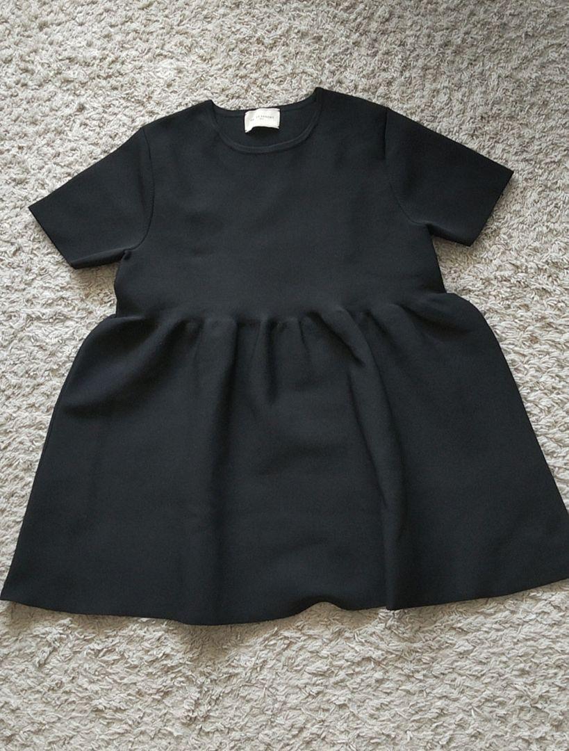 UNITED ARROWS ペプラム ショートスリーブ ニット