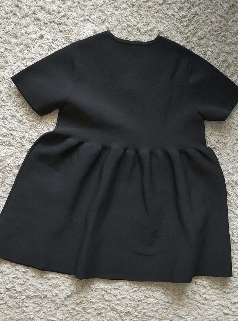 UNITED ARROWS ペプラム ショートスリーブ ニット