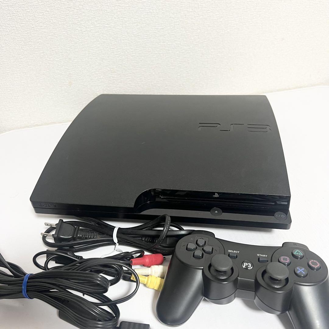 PS3本体 コントローラー付き ブラック　CECH-3000B