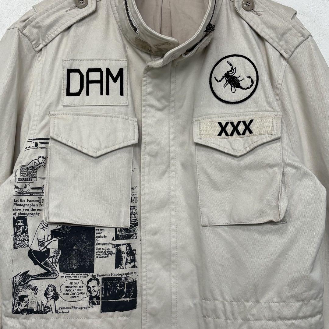 ヒステリックグラマー M65 ミリタリー ジャケット ブルゾン モッズ コート