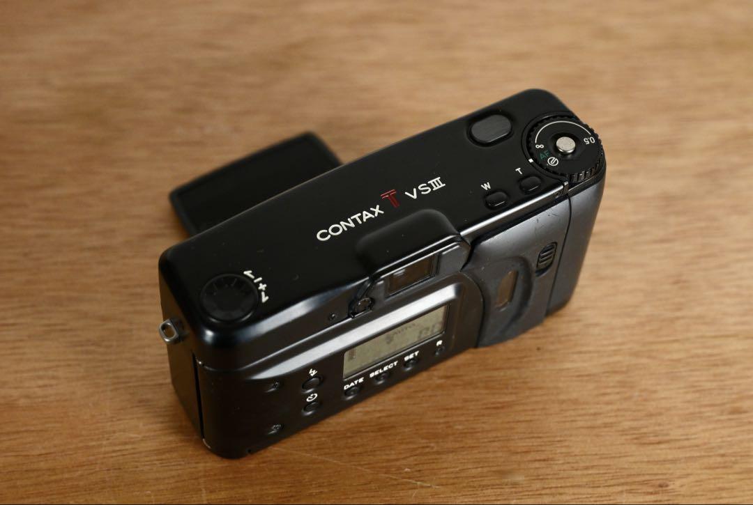 値下げ 再出品】CONTAX TVSⅢ ブラック 動作確認済み