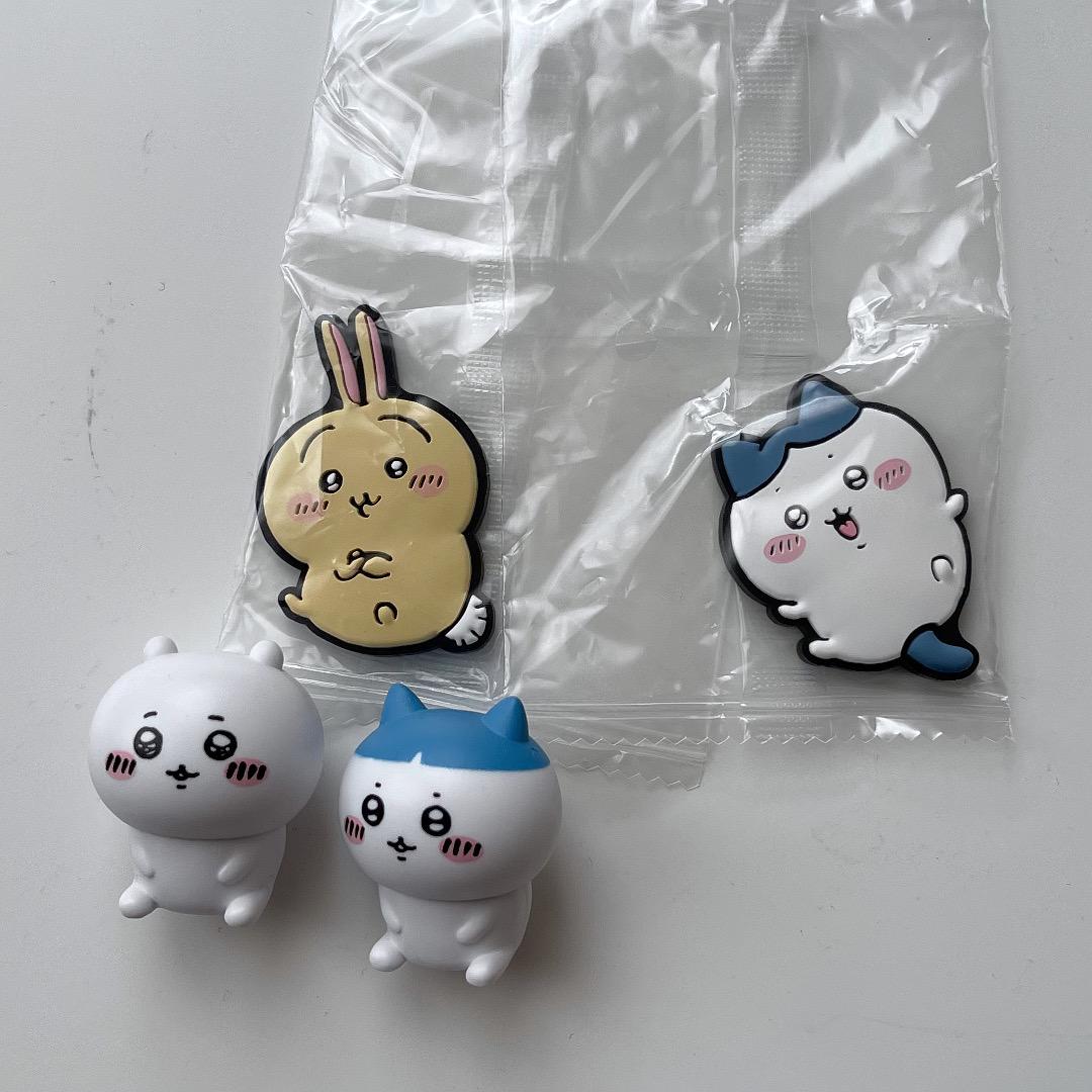 ちいかわ ハチワレ うさぎ フィギュア マグネット - メルカリ