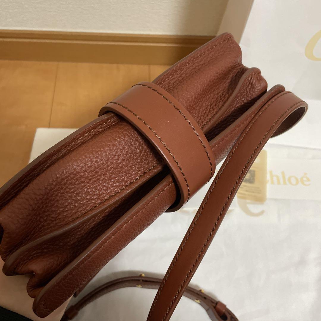 正規品・極美品】クロエ ブラウン ショルダーバッグ 保証書 保存