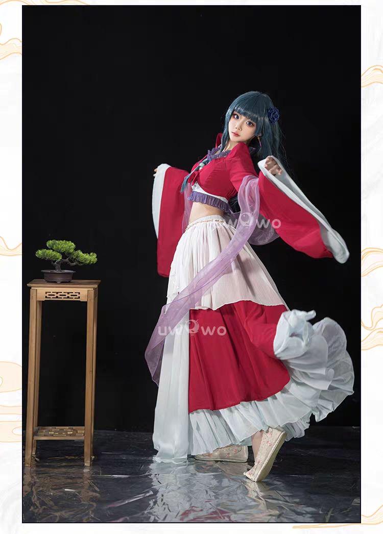 新品Uwowo 薬屋のひとりごと 猫猫 舞踏服　舞 コスプレ