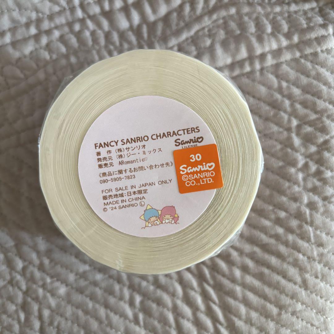 Aromanticさん　サンリオ　キキララ　ロールシール 国内外の人気が集結 ARomantic ロールシール メルカリ