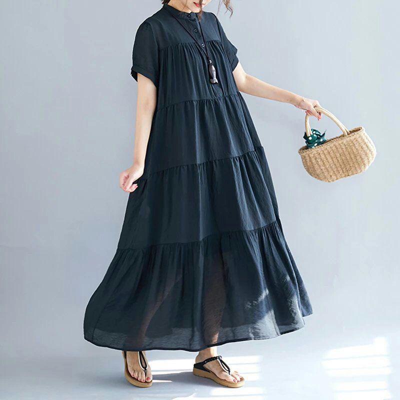夏 黒ワンピース フレア 半袖 カジュアル 体型カバー ワンピース メルカリ 夏 黒ワンピース フレア 半袖 カジュアル 体型カバー ワンピース メルカリ