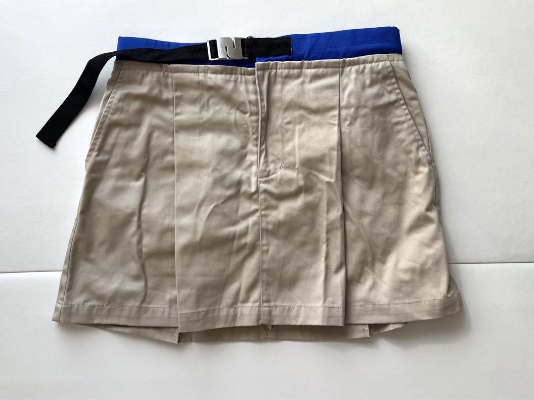 NBB WEEKEND✩Nバックルベルト付きスカート ゴルフウェア