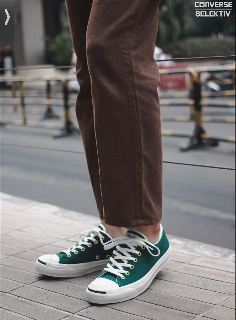靴 Converse Jack Purcell RSC green