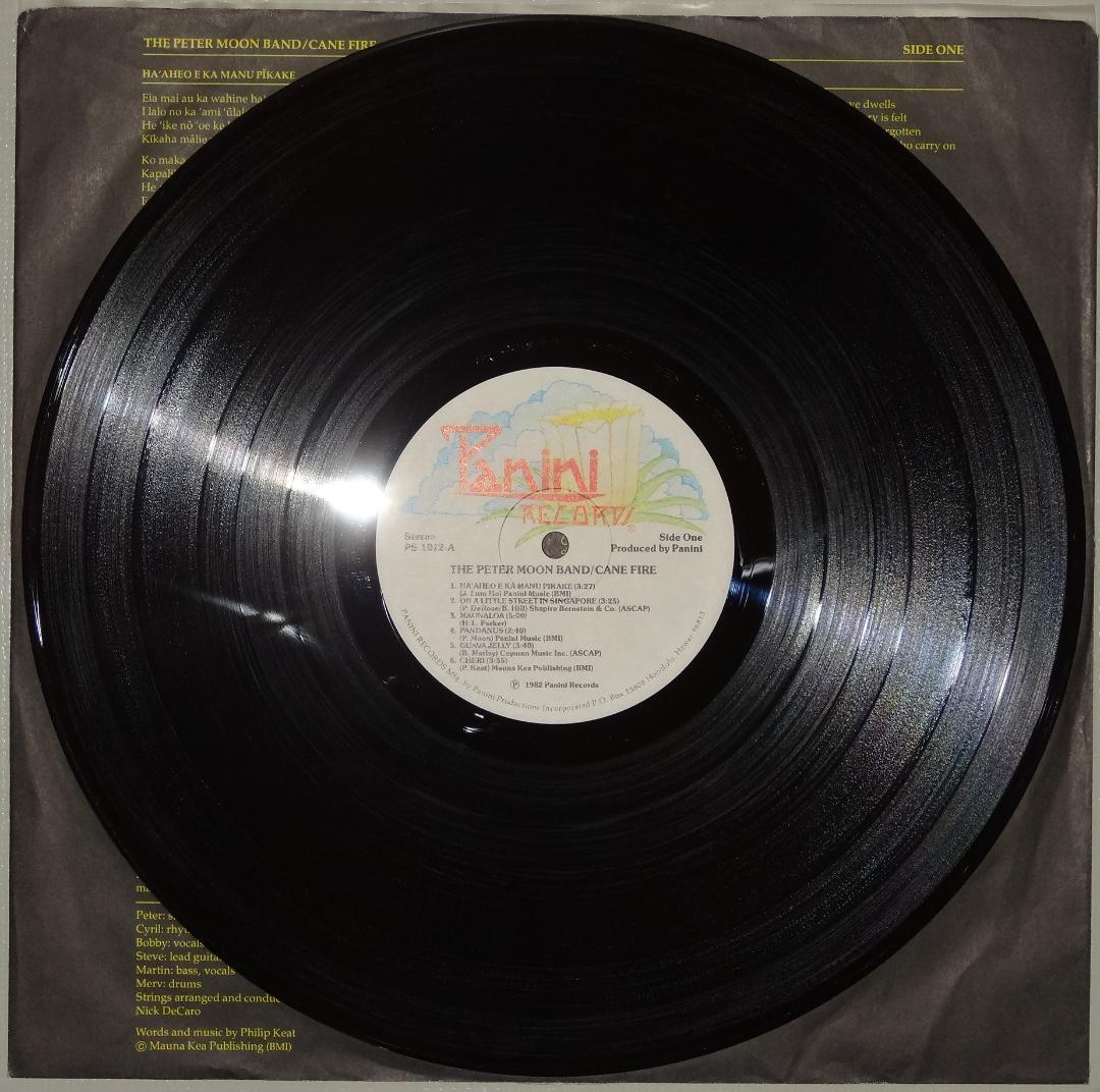 洋楽 Cane Fire/The Peter Moon Band/'82 Hawaii