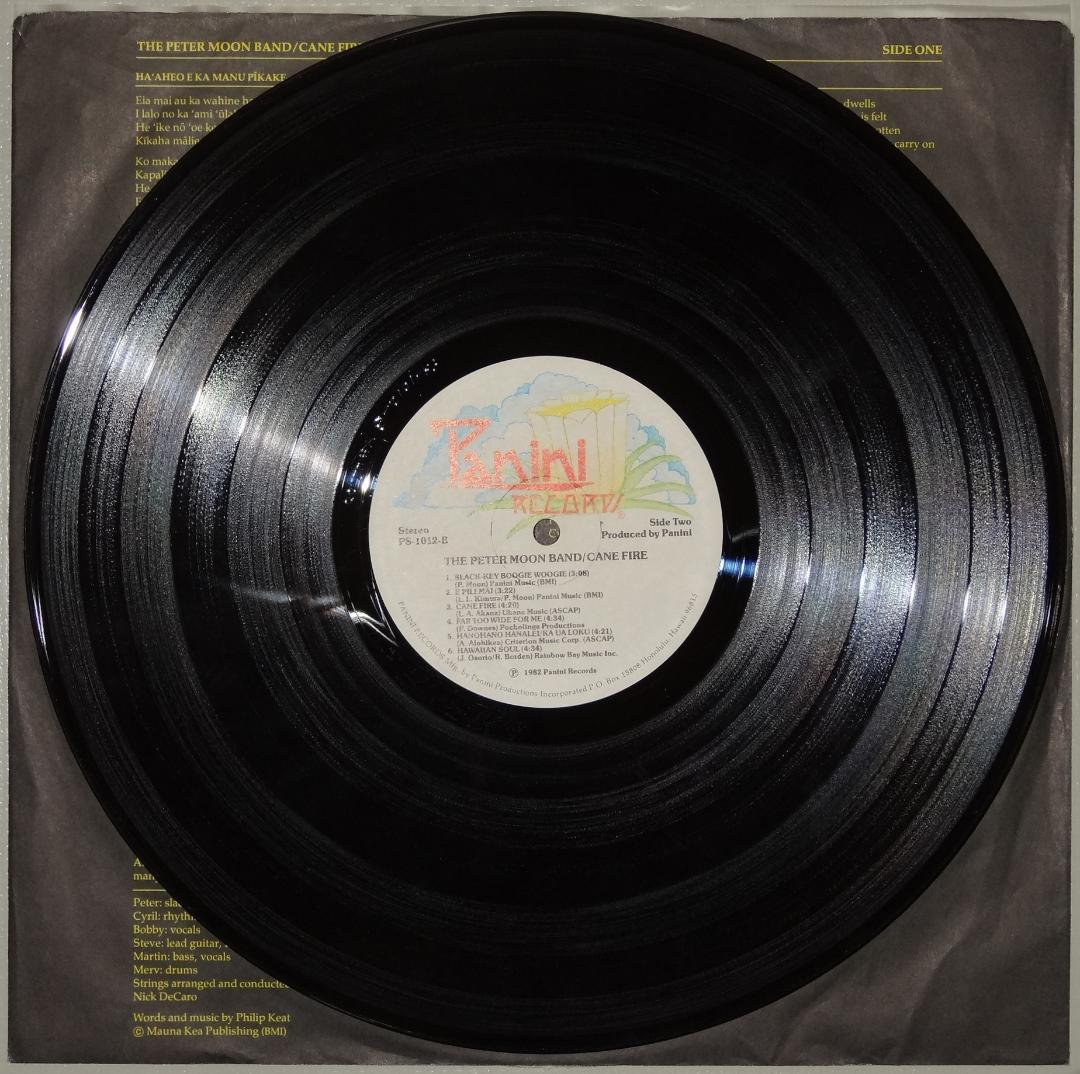 洋楽 Cane Fire/The Peter Moon Band/'82 Hawaii