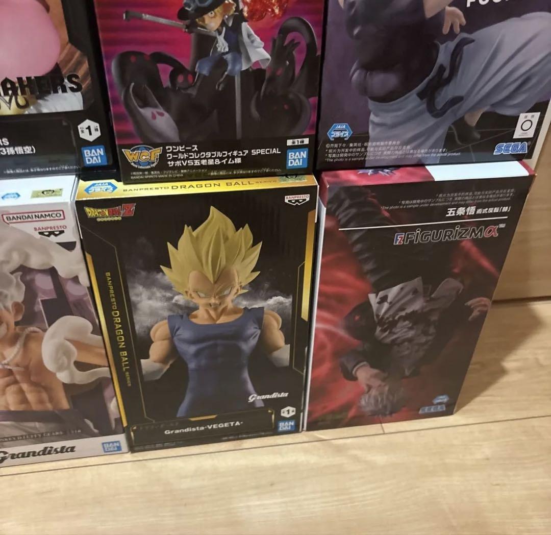 ドラゴンボールフィギュア　呪術廻戦フィギュア　ワンピースフィギュア