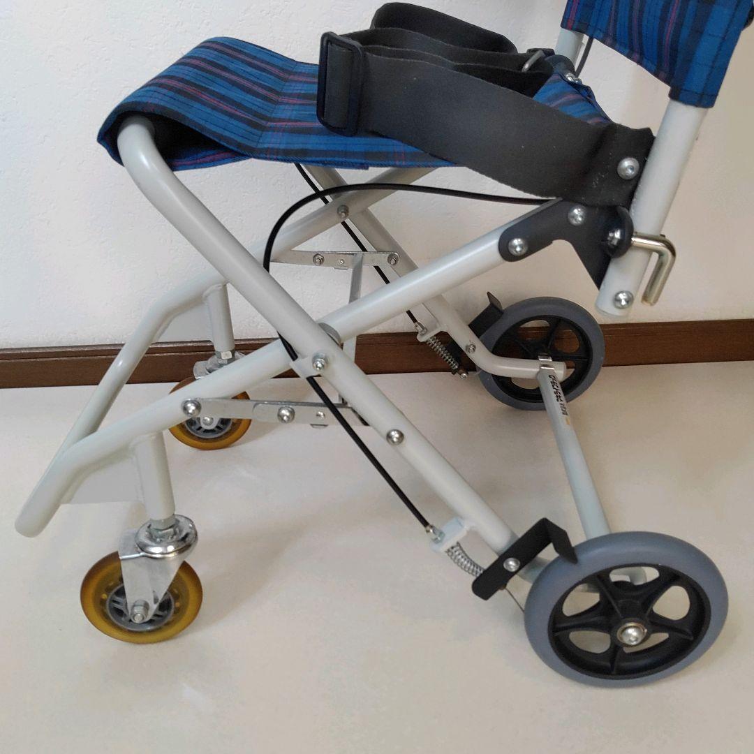 マキライフテック コンパクト車いす のっぴー NP-001 取扱説明書 送料無料