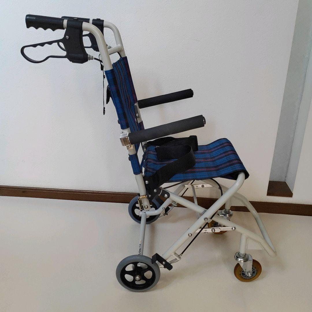 マキライフテック コンパクト車いす のっぴー NP-001 取扱説明書 送料無料