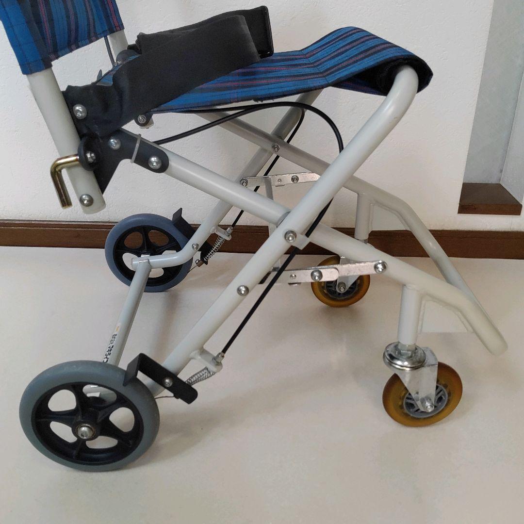 マキライフテック コンパクト車いす のっぴー NP-001 取扱説明書 送料無料
