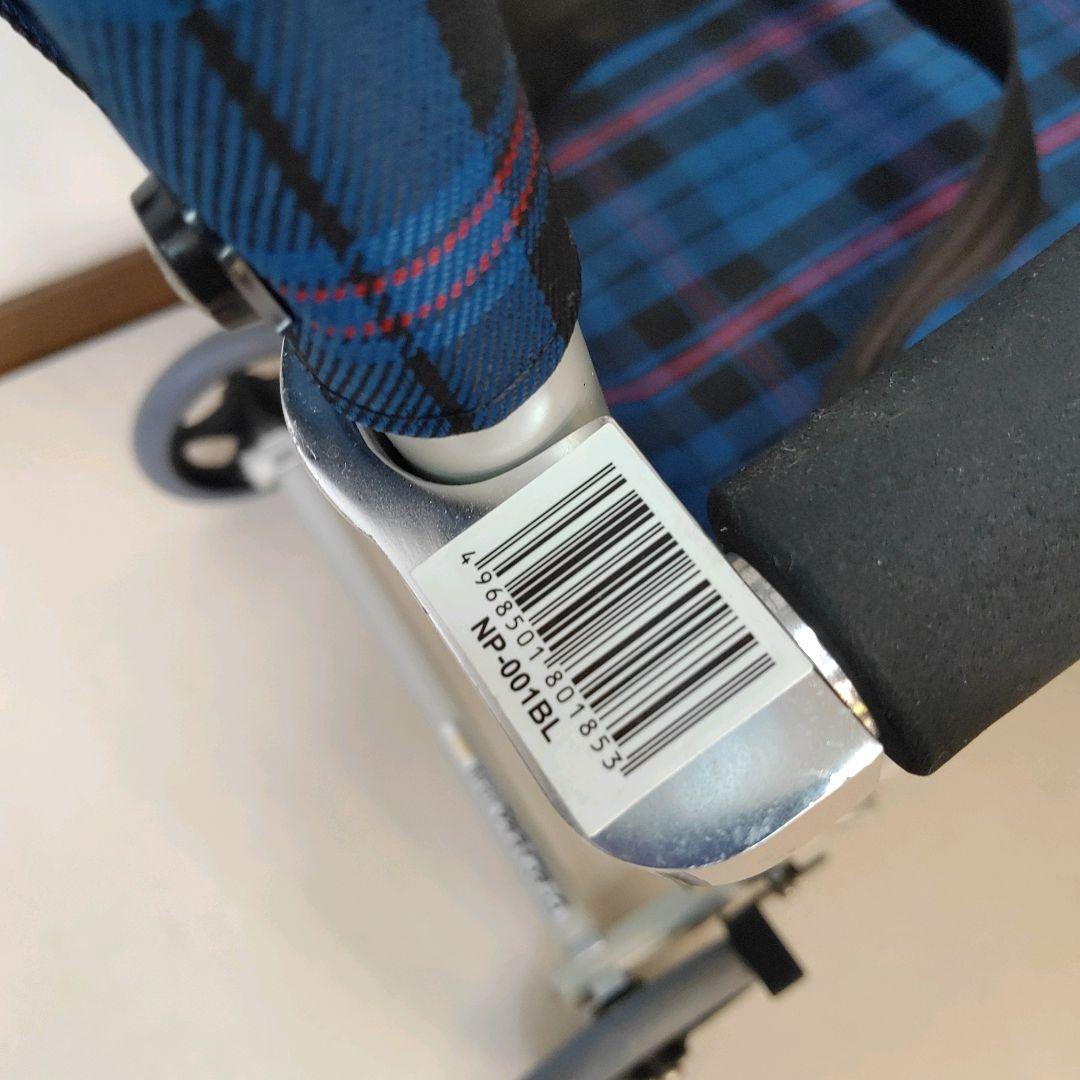 マキライフテック コンパクト車いす のっぴー NP-001 取扱説明書 送料無料
