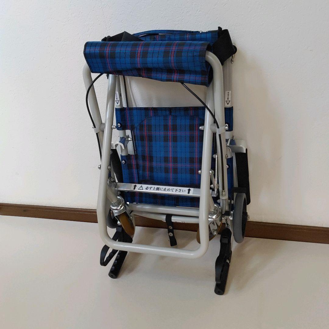 マキライフテック コンパクト車いす のっぴー NP-001 取扱説明書 送料無料