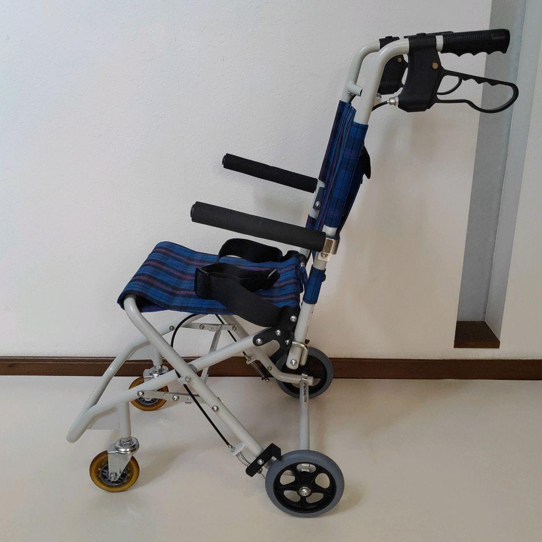マキライフテック コンパクト車いす のっぴー NP-001 取扱説明書 送料無料