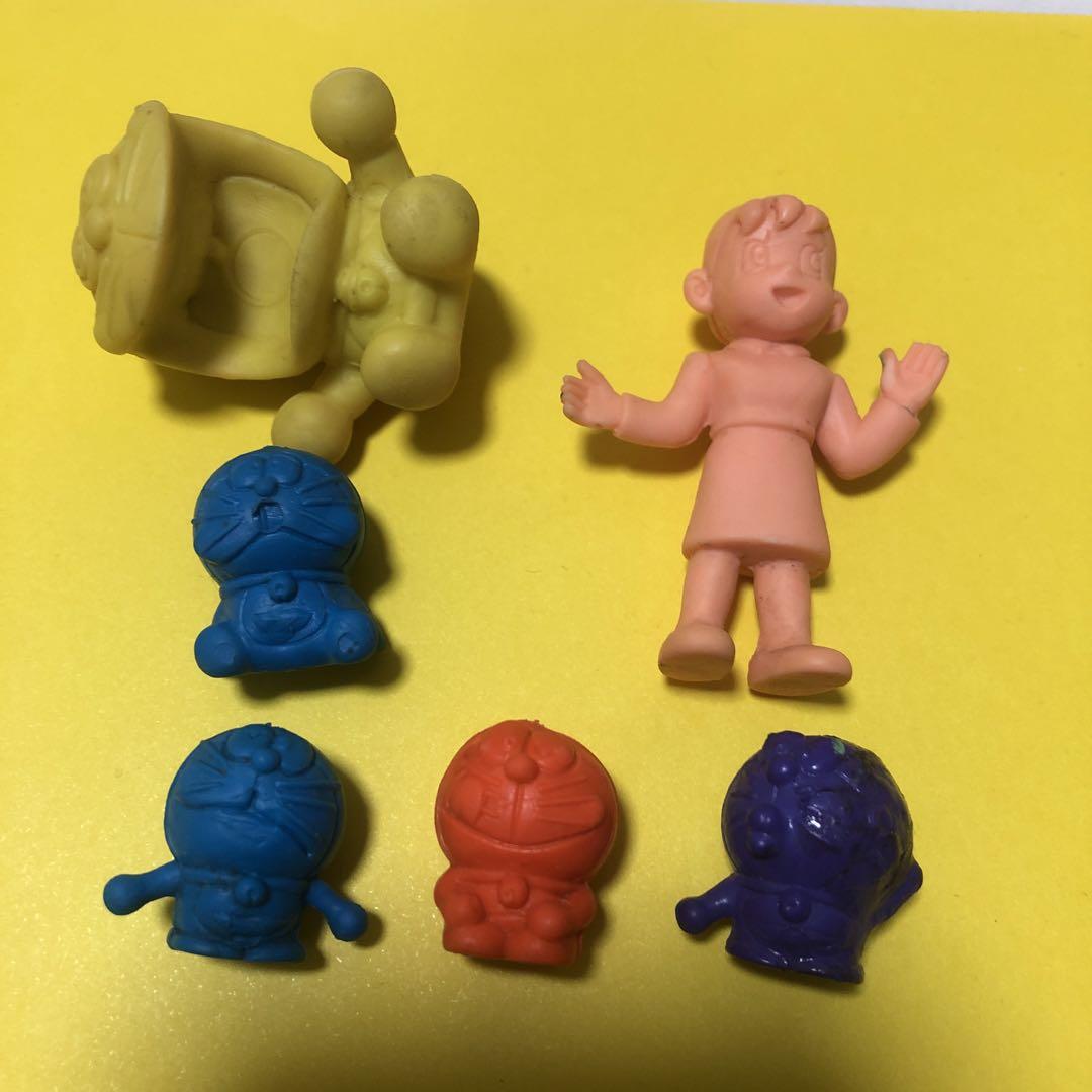 昭和レトロ ドラえもん 消しゴム 18体セット - メルカリ
