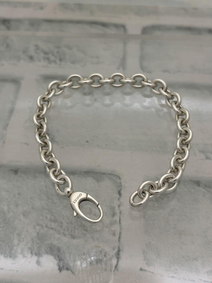美品　オールドグッチ　GUCCI リンクチェーン　ブレスレット