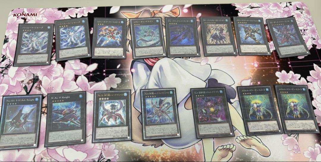 遊戯王 シャークデッキ メイン40枚＋EX15枚 スリーブ&デッキケース付属