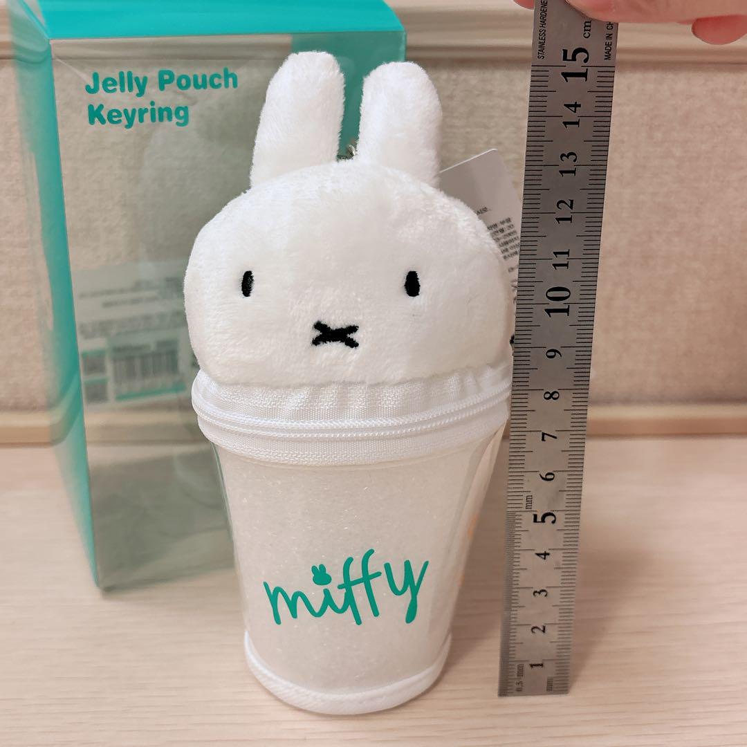 韓国】ミッフィー メラニー ポーチ キーリング jelly pouch