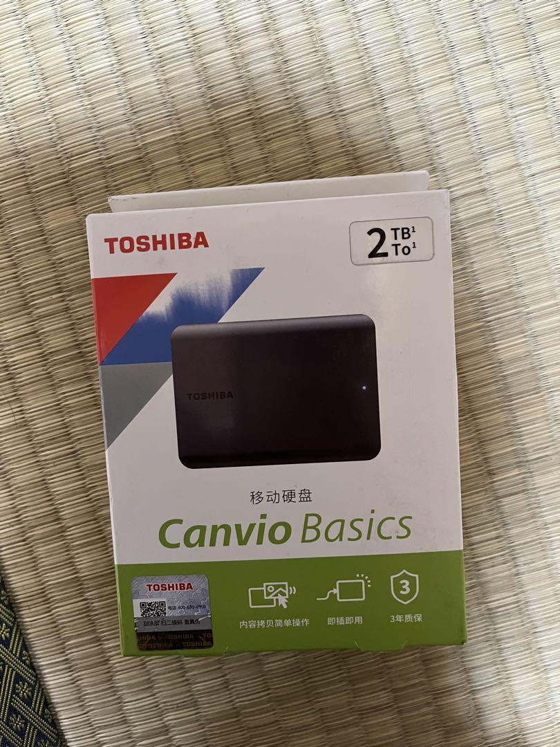 TOSHIBA Canvio Basics 2TB 外付けHDD - メルカリ