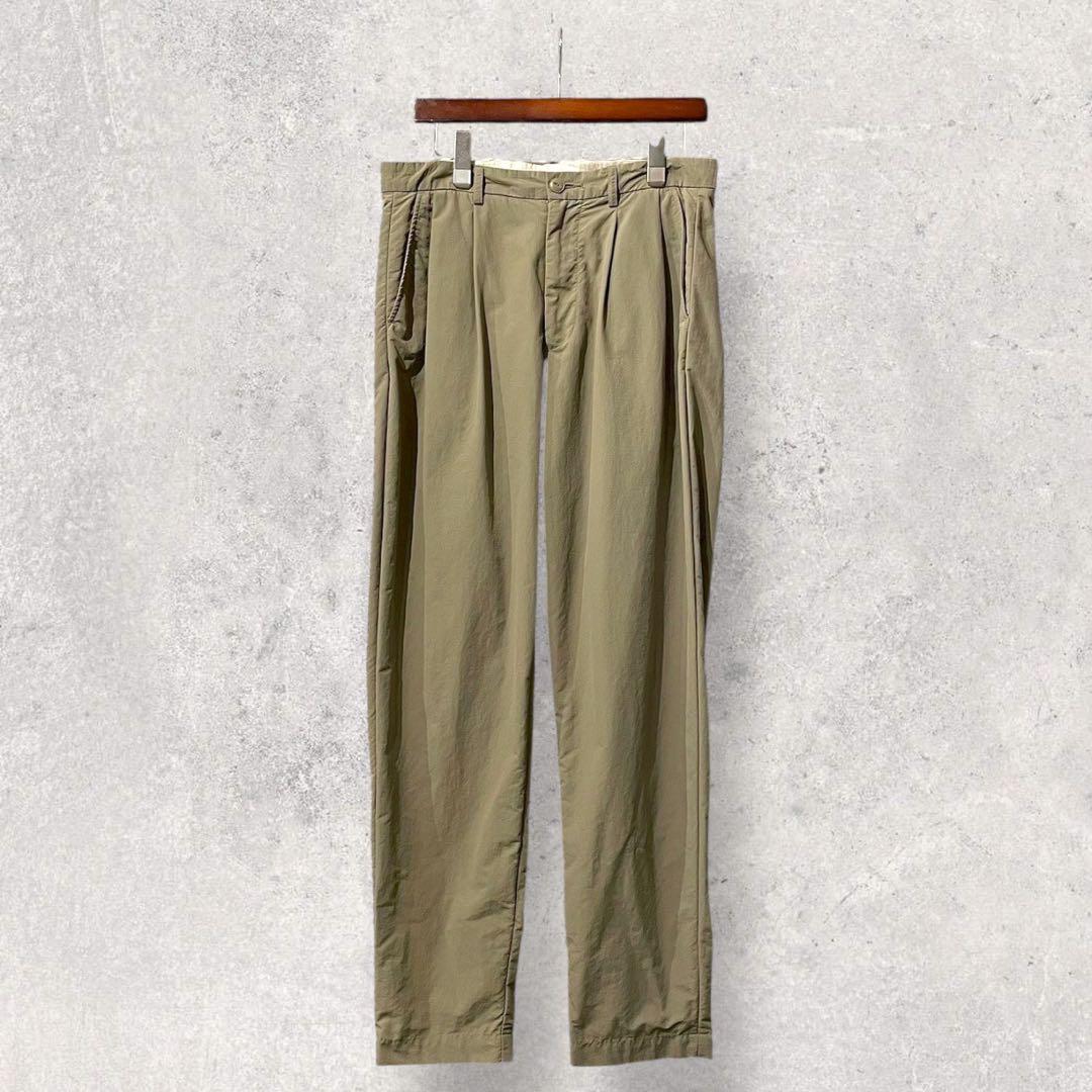 希少rare 初期 C.E シーイー 裏原 ナイロンパンツ ワイド ベージュ M