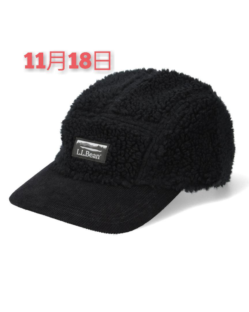 L.L.BEAN X WDS SHERPA 5 PANEL HAT /BLACK