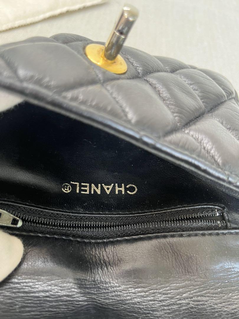 CHANEL シャネル　ヴィンテージ　マトラッセ　ウェストポーチ　バッグ