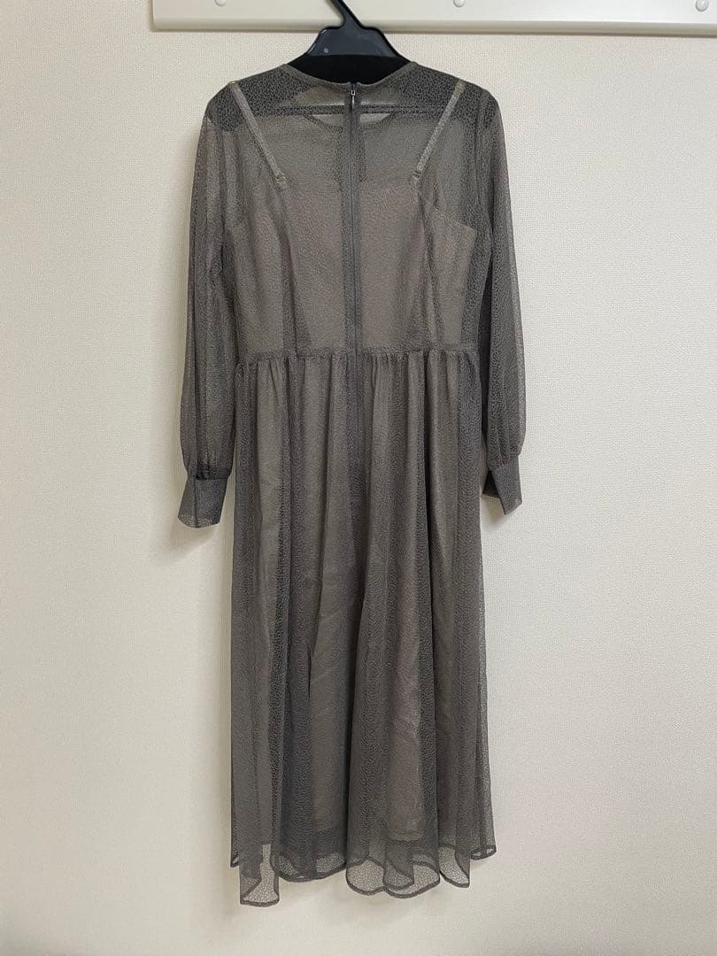 未使用 kaene 幾何学チュールワンピース オケージョンドレス 未使用 kaene 幾何学チュールワンピース オケージョンドレス