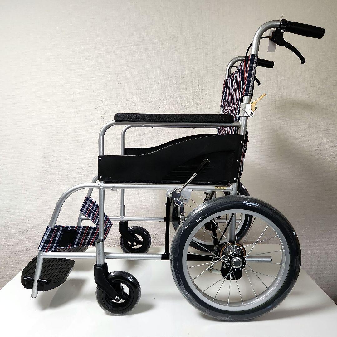日進医療器 介助用 ノーパンクタイヤ 車椅子 NEO-2