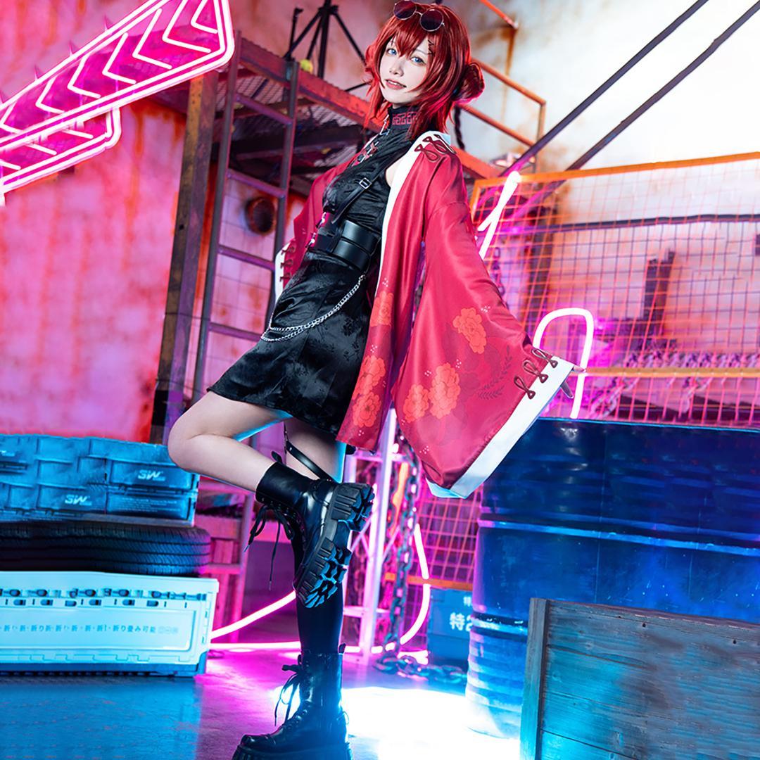 にじさんじ アンジュカトリーナ コスプレ チャイナドレス - メルカリ