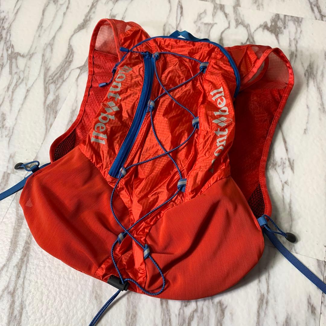 美品 モンベル クロスランナーパック 7 リフレクトロゴ リップストップ バック 美品 モンベル クロスランナーパック 7 リフレクトロゴ リップストップ バック