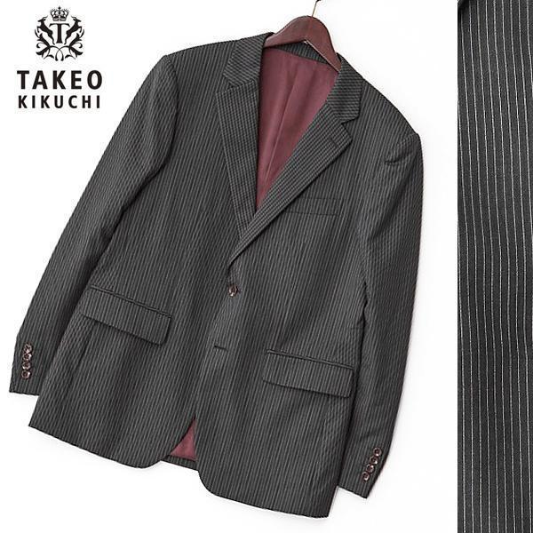新品 LL TAKEO KIKUCHI テーラードジャケット ペンシルストライプ