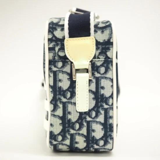 DIOR ディオール トロッター ショルダーバッグ NO.2 ブルー マチ
