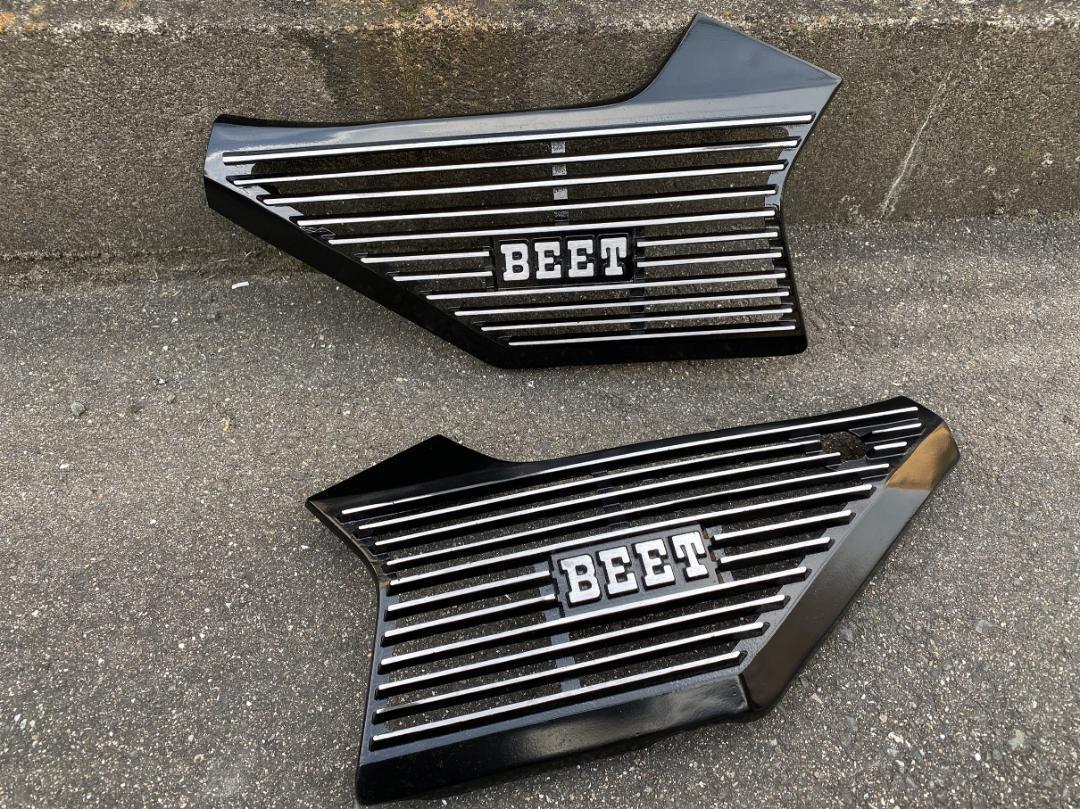 CBX400F  アルフィンサイドカバー CBX400F アルフィン サイドカバー 黒/CBX550F BEET キジマ