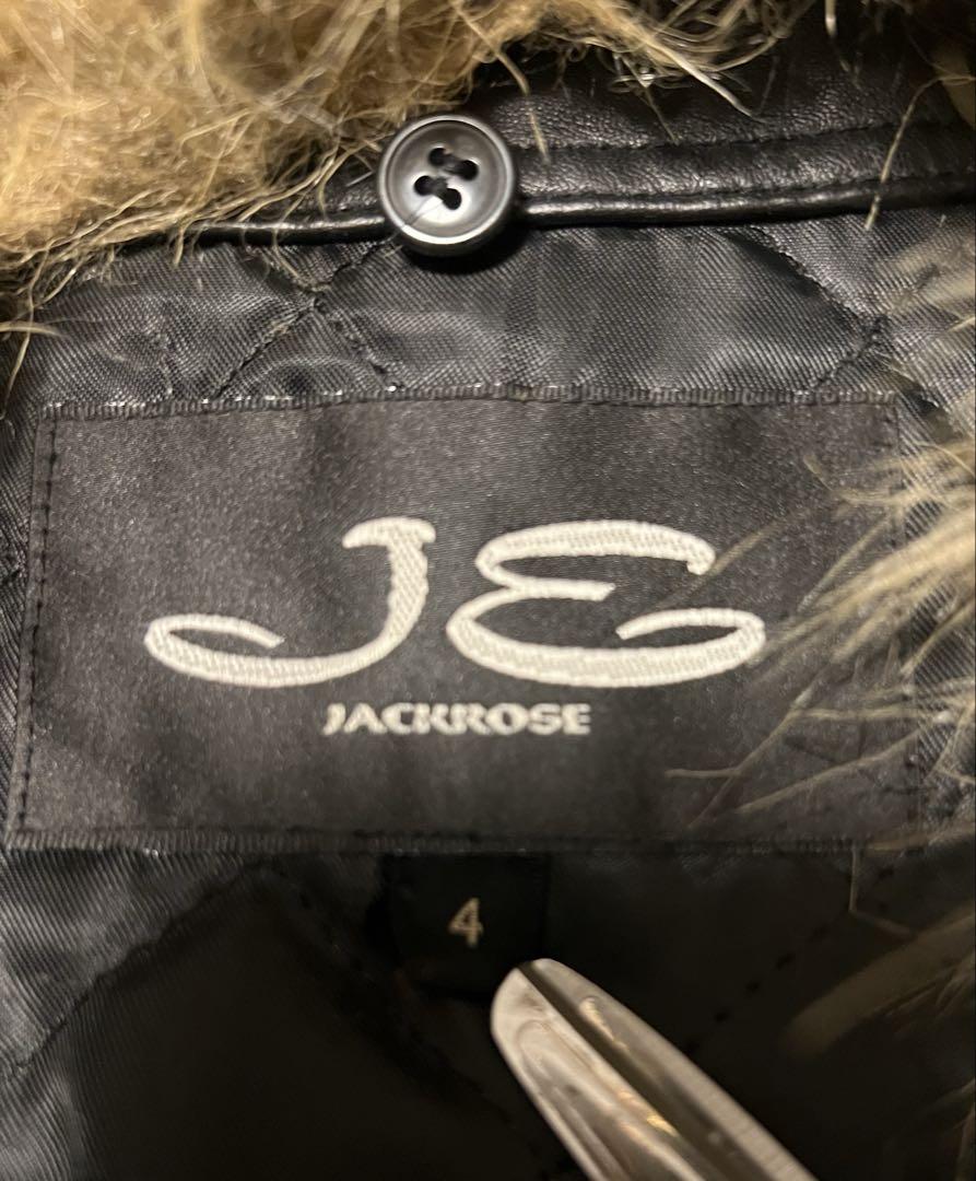 ジャケット・アウター JACKROSE fur single riders jacket 3