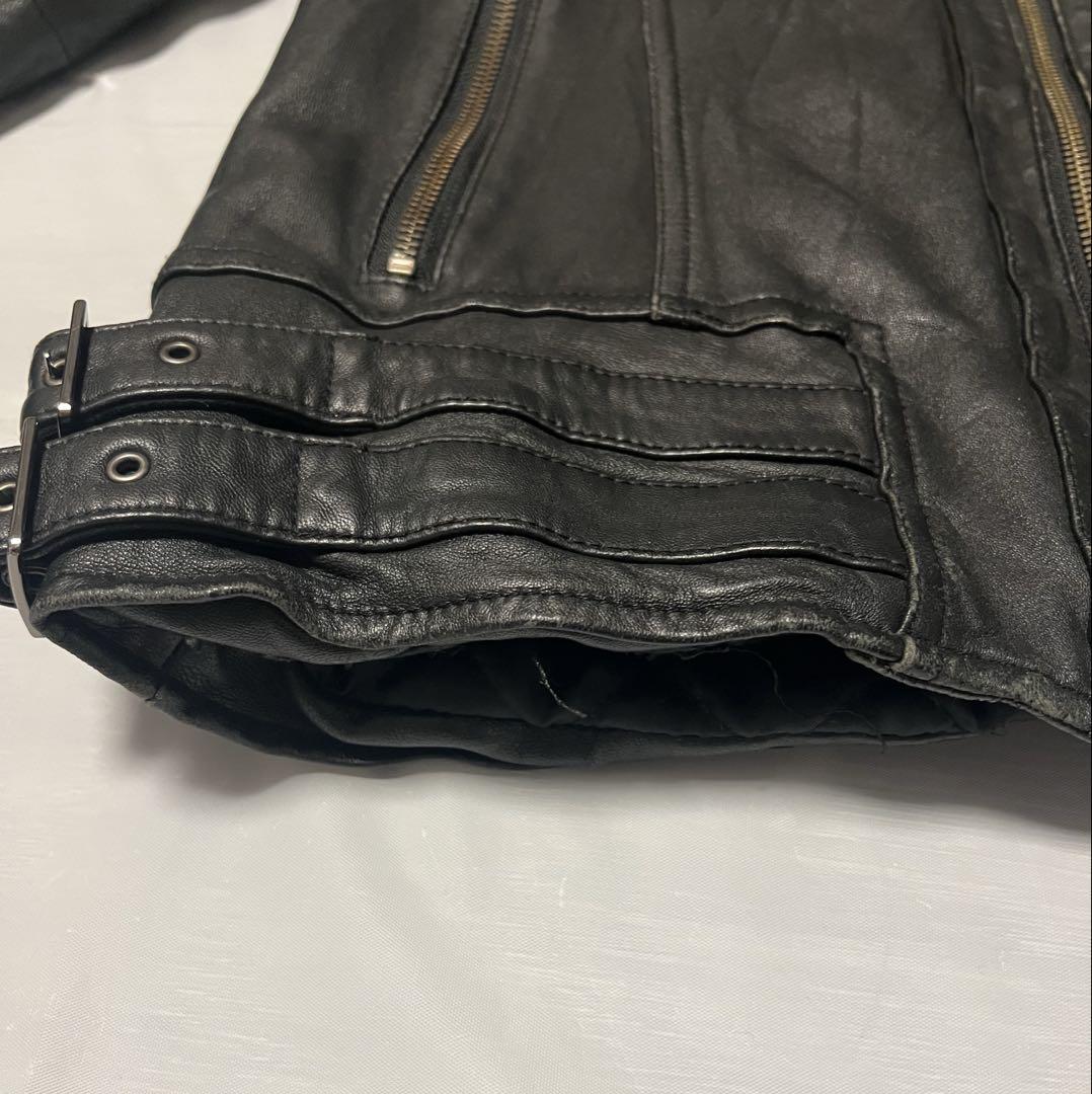 ジャケット・アウター JACKROSE fur single riders jacket 3
