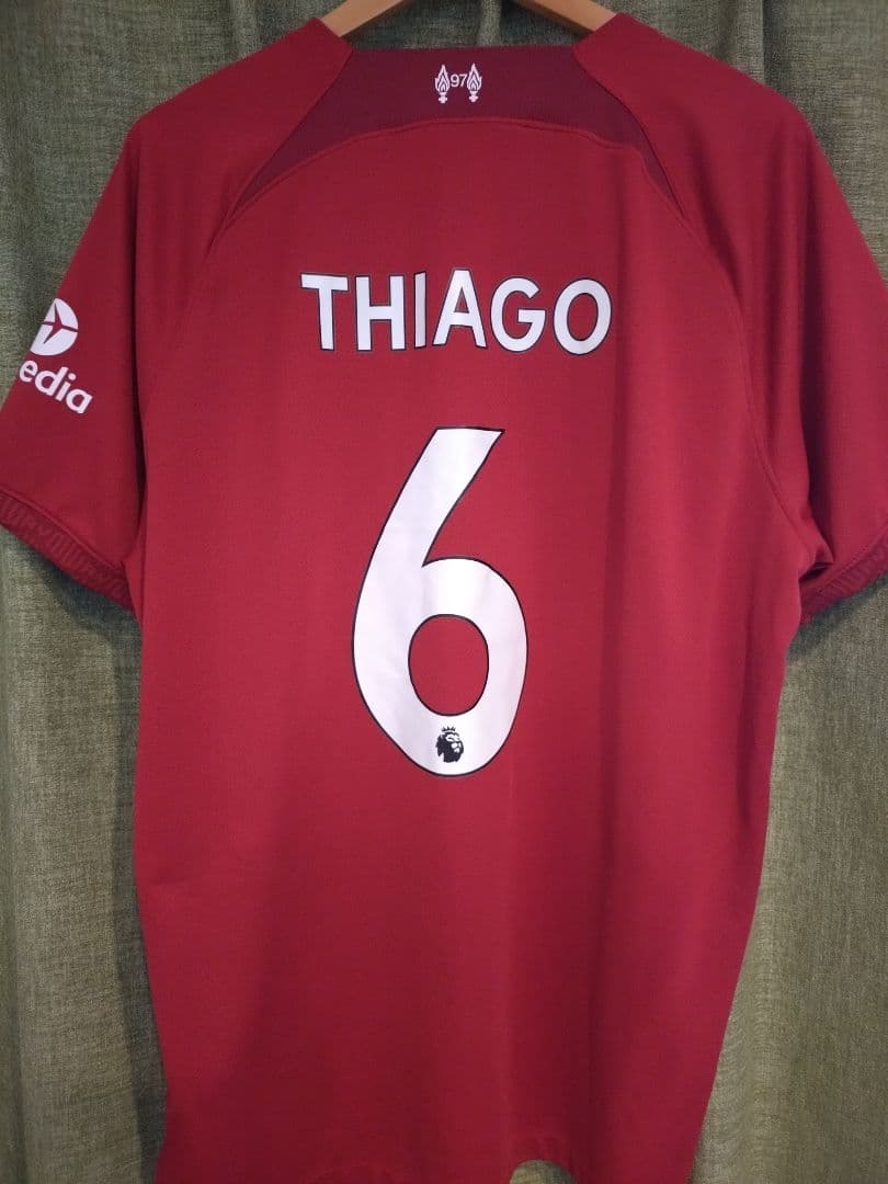 リバプールFC チアゴ・アルカンタラ XL リバプールFC チアゴ・アルカンタラ XL