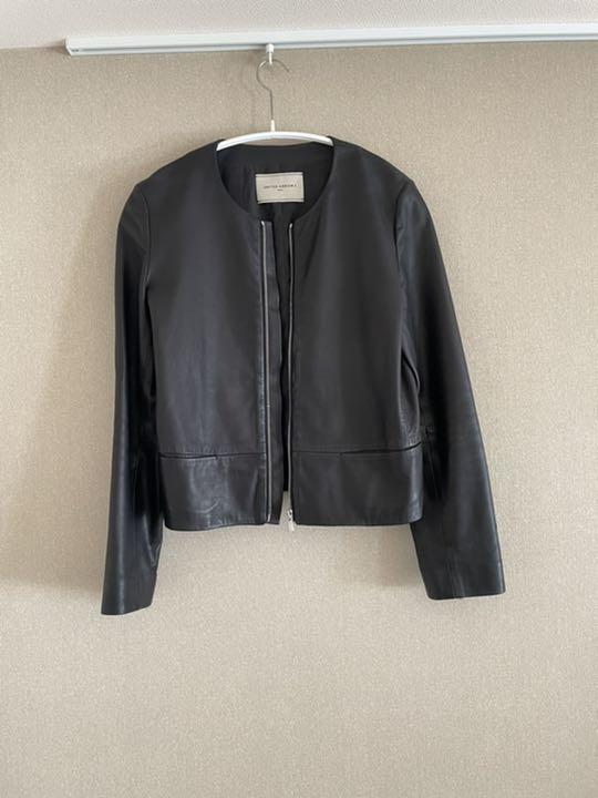 M【期間限定送料無料】United Arrows レザージャケット ライダース ...