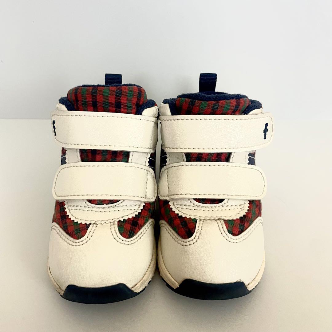 ファミリア　ベビーシューズ　13.5 美品】familiar asics ベビーシューズ 13.5 スニーカー - メルカリ