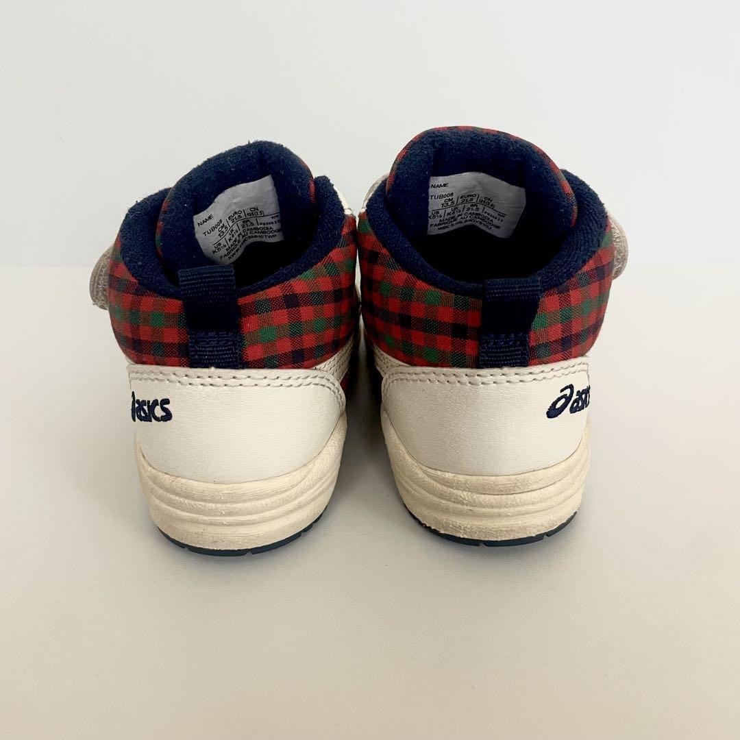 ファミリア　ベビーシューズ　13.5 美品】familiar asics ベビーシューズ 13.5 スニーカー - メルカリ