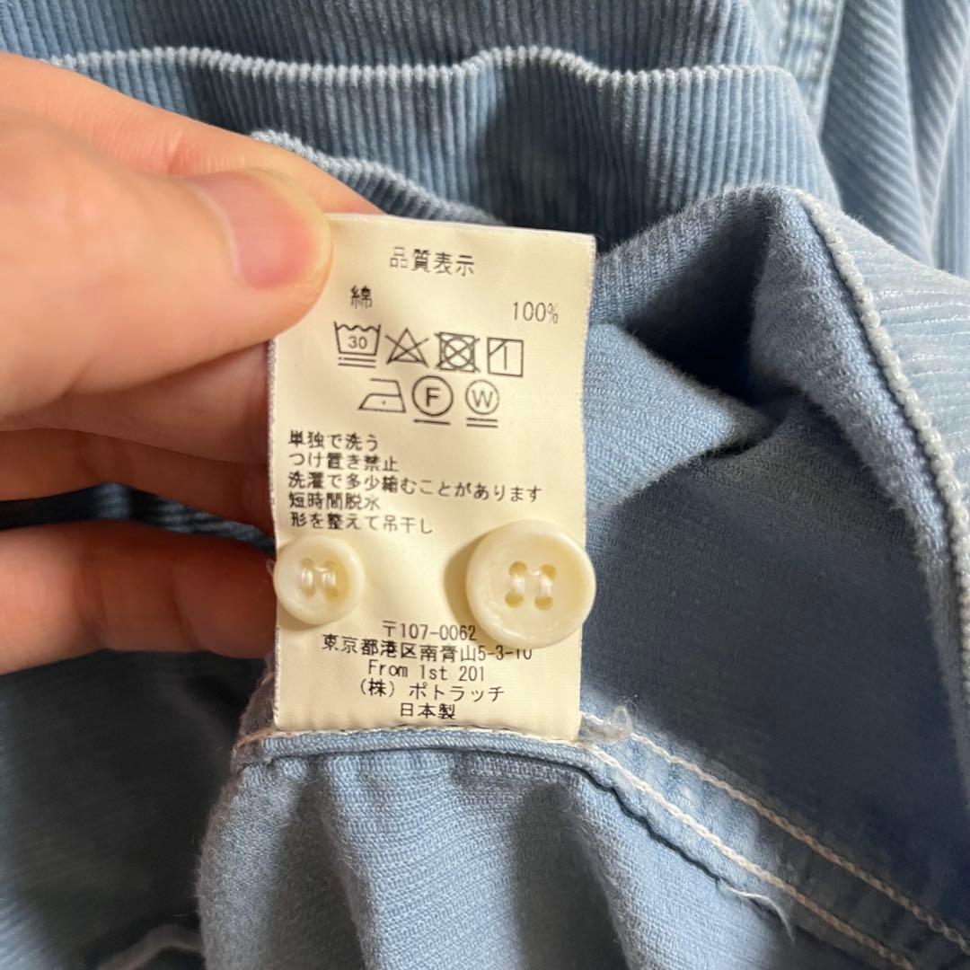 c.e COLOUR CORD OPEN SHIRT シャツ シーイーM・C.E MEDICALDB_JP