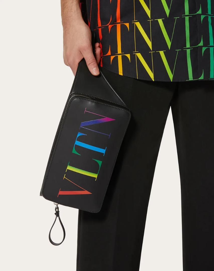 VLTN レザー ベルトバッグ