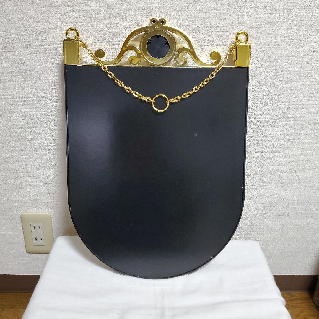 種類豊富な品揃え 昭和レトロ/温度計付きミラー/壁掛け 鏡(壁掛け式