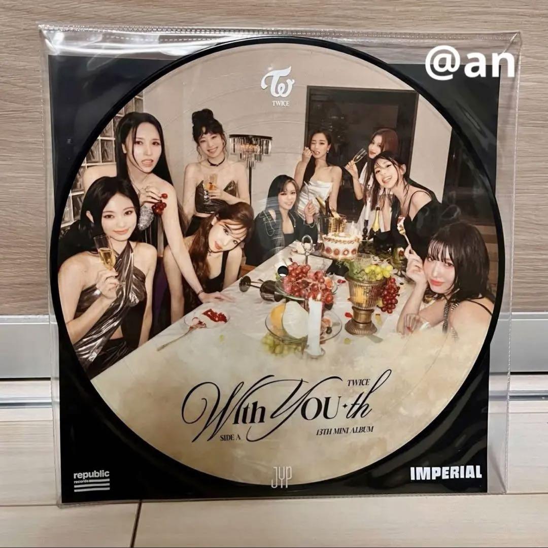 TWICE With YOU-th レコード LP 2枚セット