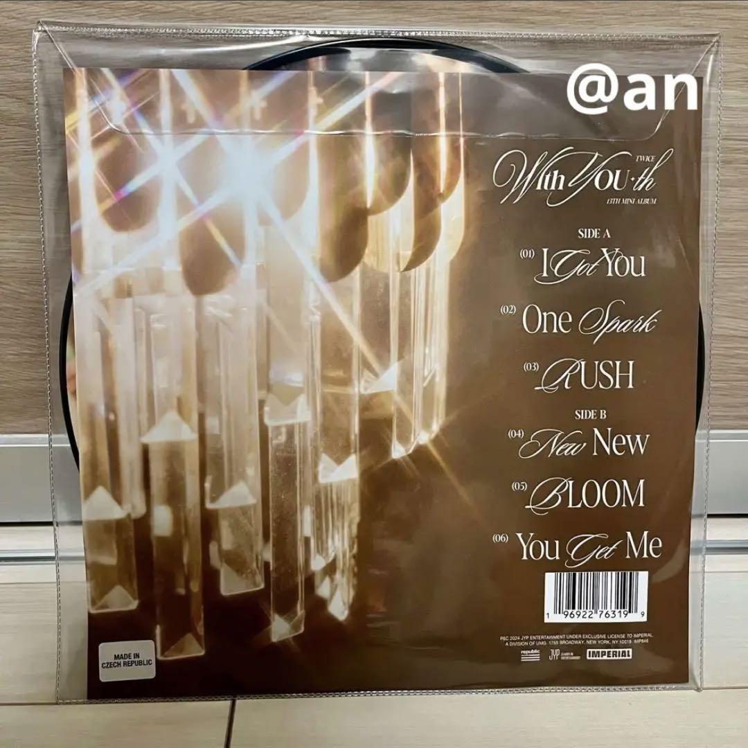TWICE With YOU-th レコード LP 2枚セット
