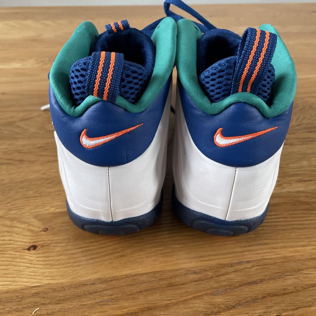 【未使用品】Nike バスケットボールシューズ ホワイト/ネイビー　24㌢