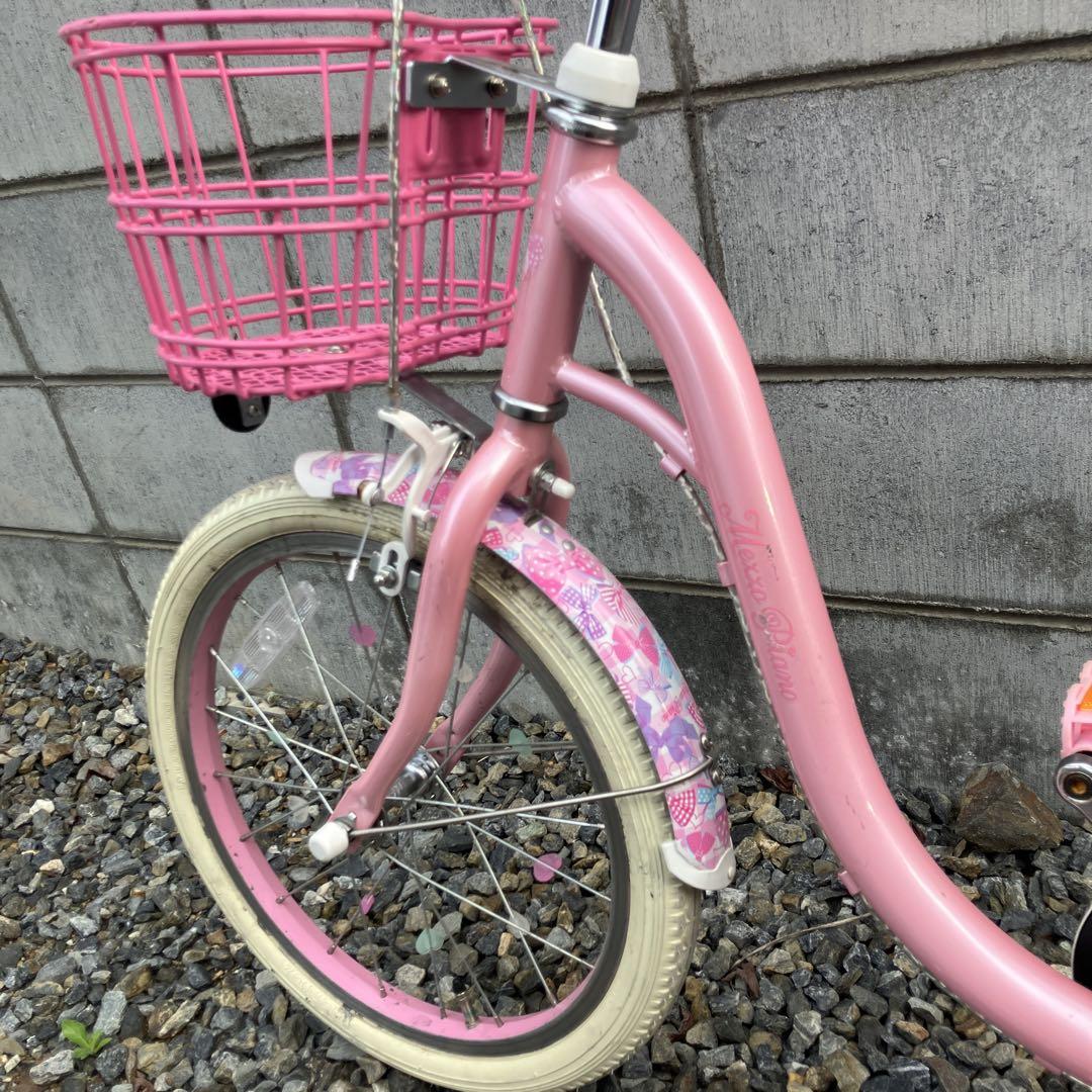 メゾピアノ　ピンク 18インチ 幼児用自転車引き取り希望